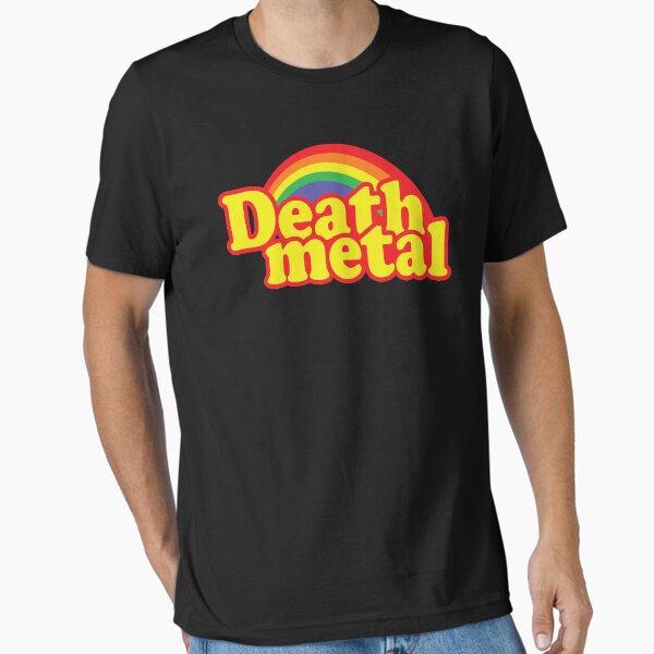 Death Metal Parody Essential T-Shirt for Sale by typographywords