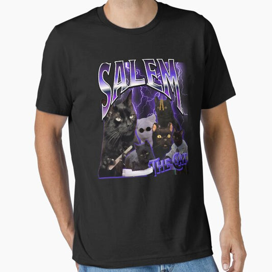 90s Salem The Cat Bootleg Shirt Essential T-Shirt for Sale by GabagolCowboy