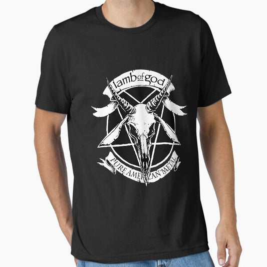 Best Logo Metal Rock Band Lamb Of God Gajiumr Essential T-Shirt for Sale by RYDERNESTINE