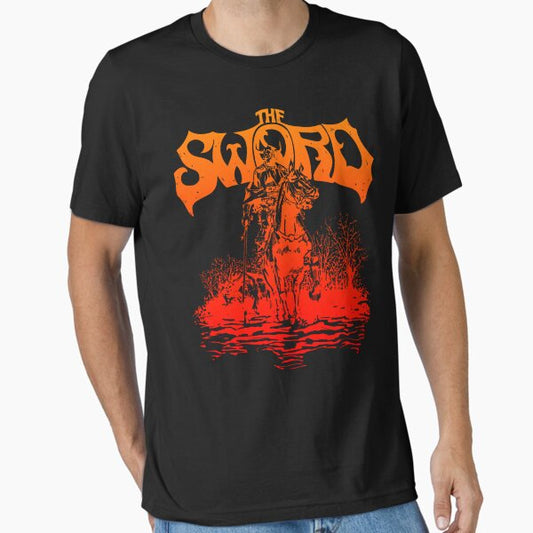 The Sword Band  Essential T-Shirt for Sale by RosinaPark