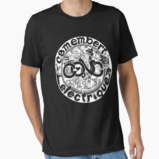Camembert electrique gong band Essential T-Shirt for Sale by NelsFriesen