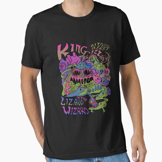 King Gizzard and The Lizard Wizard - Altered Beast  Essential T-Shirt for Sale by GajsektAneja
