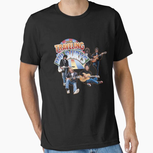 Rock And Roll Band Vintage Essential T-Shirt for Sale by whim-wild-art