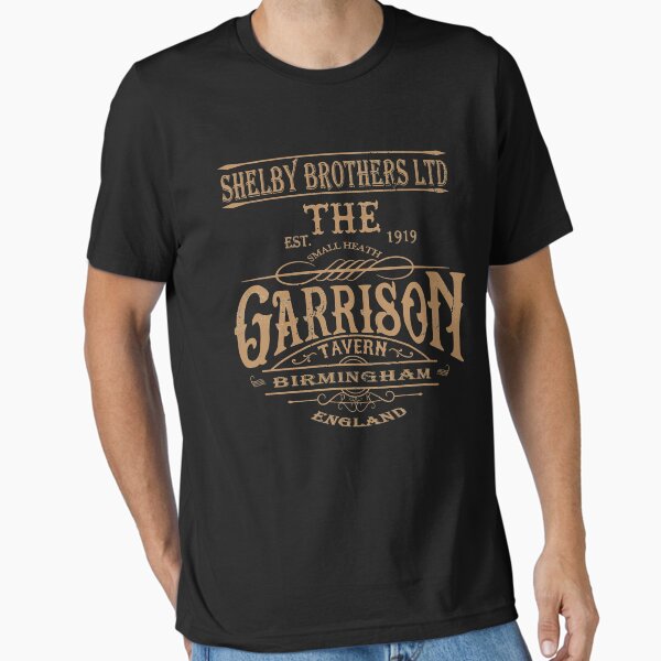 Vintage Garrison Tavern The Blinders Birmingham - Distressed for Vintage Look - Professional Quality Essential T-Shirt for Sale by vannesailkath