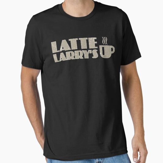 Vintage Curb Your Latte Larry's Classic - Professional  Essential T-Shirt for Sale by Tomulme