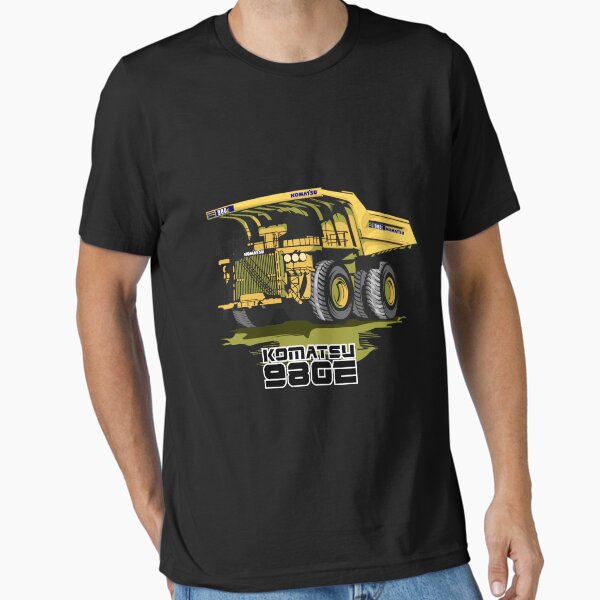 "Mining Dump Truck Komatsu 980E" Essential T-Shirt for Sale by damnoverload