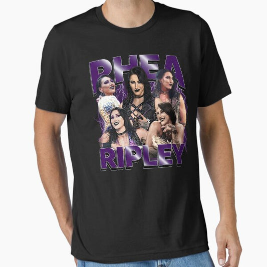 Rhea Ripley WrestleMania Fan Art Essential T-Shirt for Sale by CoreyBurch