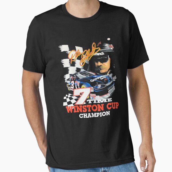 Dale Earnhardt 7 Time Winston Cup Champions Essential T-Shirt for Sale by TemperTrap