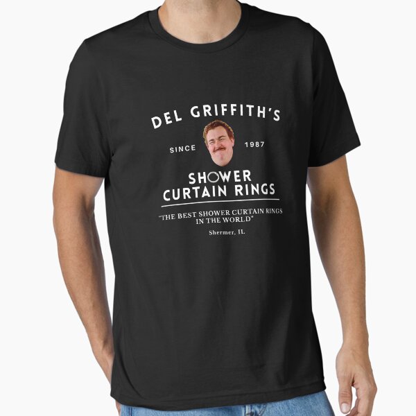 Del Griffith's - Shower Curtain Rings Essential T-Shirt for Sale by Primotees