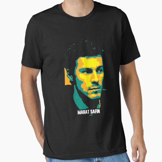 Marat Safin Marat Mubinovich Safin Russian Former Politician And Retired Professional Tenni Essential T-Shirt for Sale by contawana1s