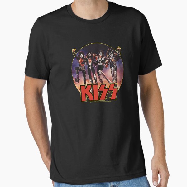 KISS Band Members  Essential T-Shirt for Sale by designminimal