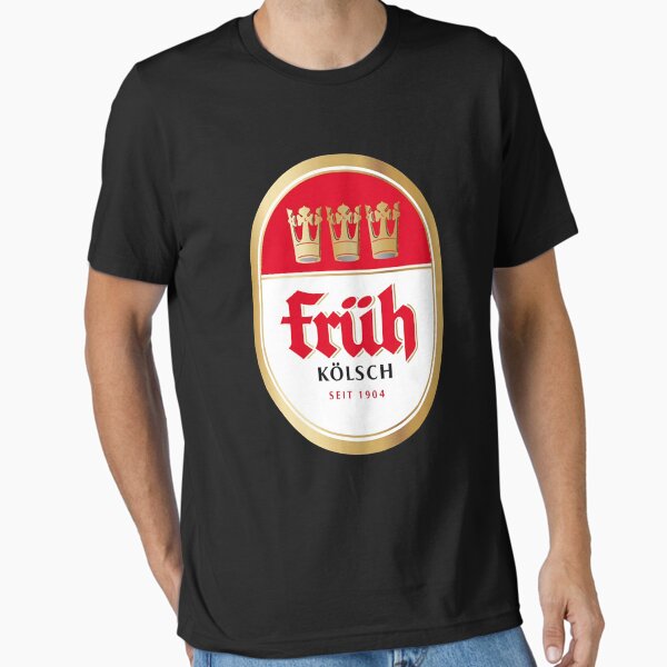 Früh Kölsch beer logo brewery local beer Essential T-Shirt for Sale by LowellRhodes88