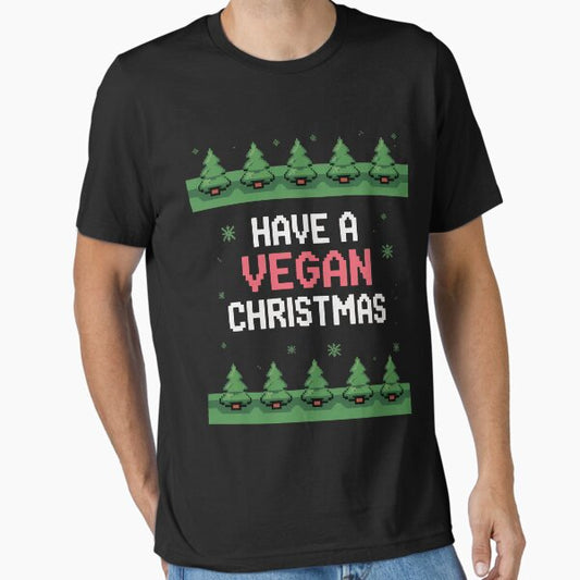 "Vegan Christmas Xmas Vegan" Essential T-Shirt for Sale by Graphic1Legends