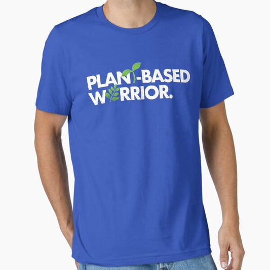 "Plant-Based Warrior" Essential T-Shirt for Sale by kamanhung