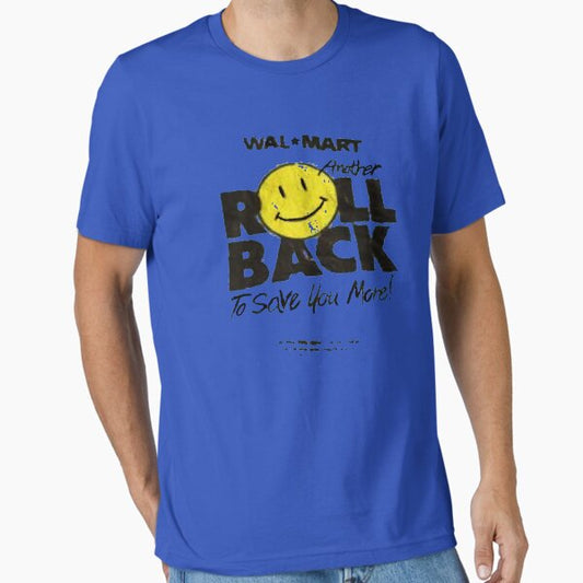 Retro y2k Walmart logo Essential T-Shirt for Sale by Noah-shmel