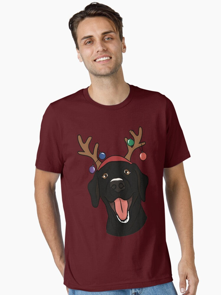 Christmas Black Lab Essential TShirt T-Shirt | Premium Graphic | Top Pick For Gifting