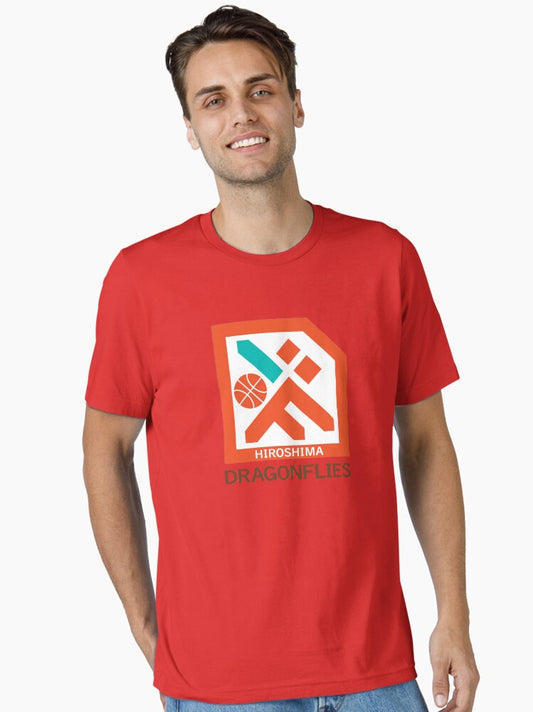 Hiroshima Dragonflies Crestlogo Essential T-shirt | Trendy Graphic Tee | Casual Unisex T-shirt