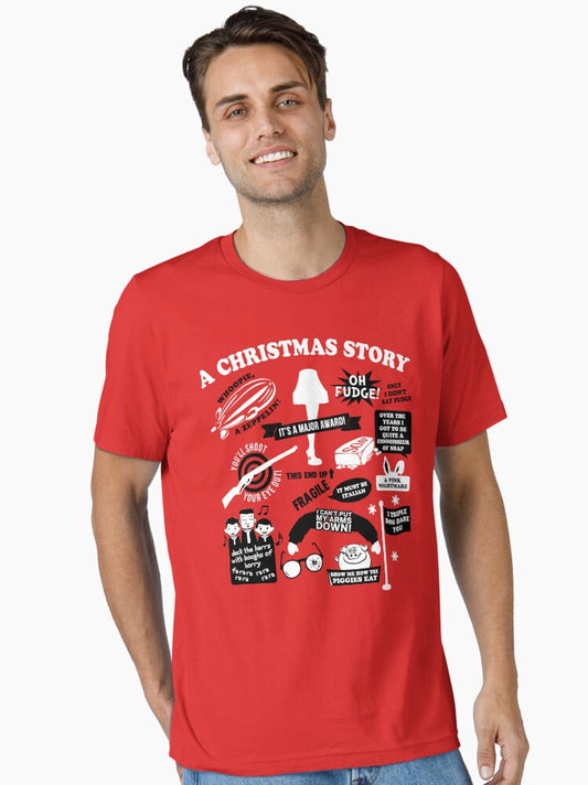 Christmas Story Quotes Essential TShirt T-Shirt | Seasonal Must-Have | Limited Christmas Style