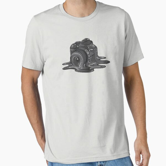 Camera Melt Essential T-Shirt for Sale by zomboy
