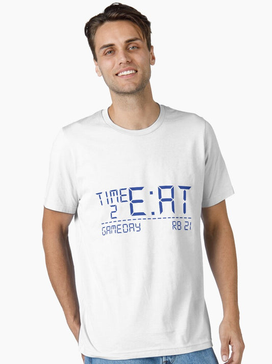 Time 2 Eat Jersey Blue Essential T-shirt | Premium Basketball Jersey | Fan Edition Apparel