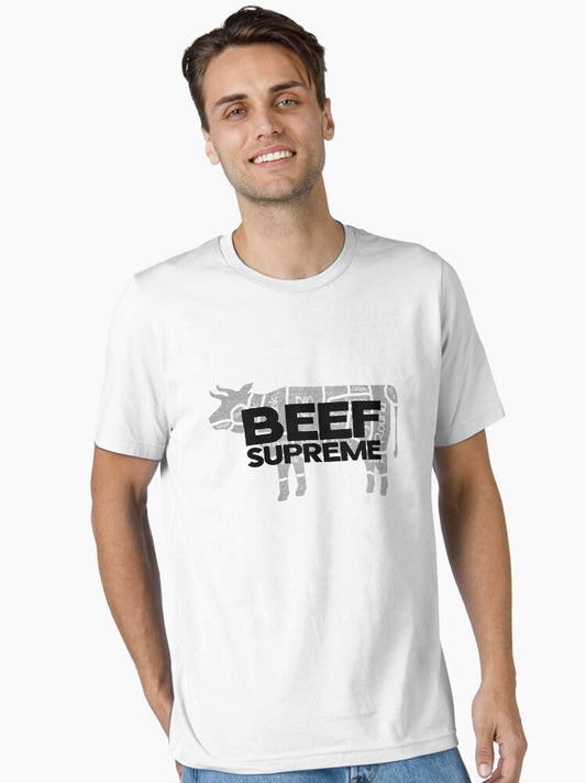 BEEF SUPREME Essential T-Shirt T-Shirt | High-Quality Print | Top Pick For Fans