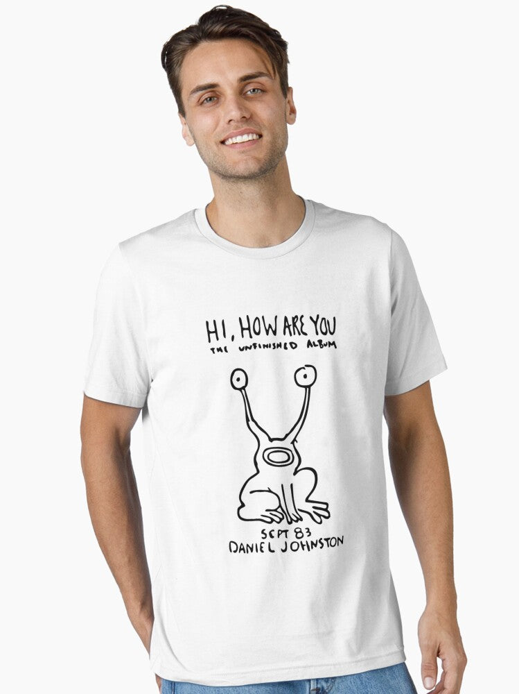 Best Selling - Hi How Are You by Daniel Johnston Merchandise Essential T-Shirt T-Shirt | Best-Selling Artwork | Top Pick For Fans