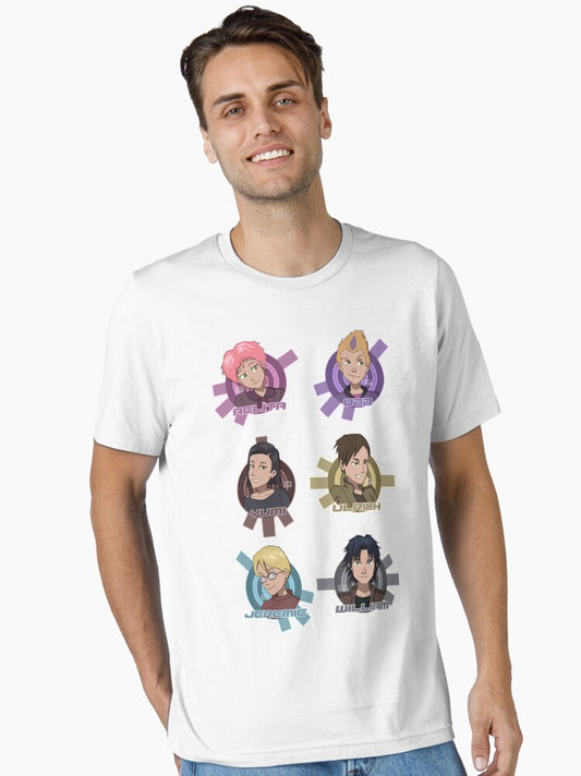 Lyoko Warriors Complete Bundle Essential T-shirt | Premium Basketball Jersey | Fan Edition Apparel