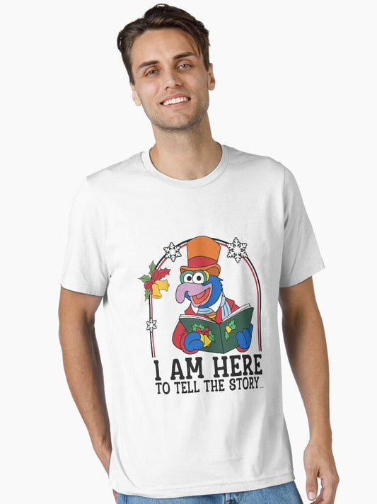Retro Gonzo I Am Here To Tell The Story Comfort Color Essential TShirt T-Shirt | Premium Graphic | Limited Christmas Style