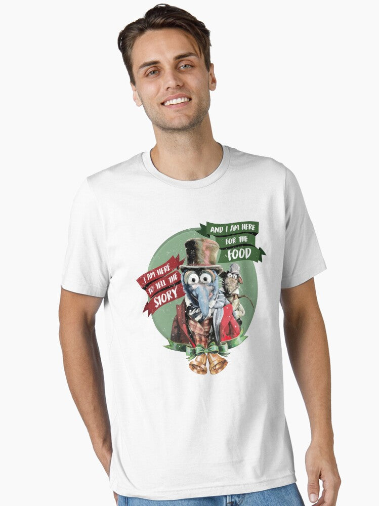 Gonzo Rizzo The Muppet Christmas Carol Essential TShirt T-Shirt | High-Quality Print | Top Pick For Gifting
