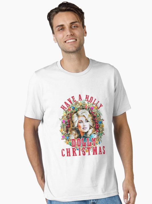 Have A Holly Dlly Christmas Holly Dlly Dlly Prton Essential TShirt T-Shirt | Best-Selling Design | Limited Christmas Style