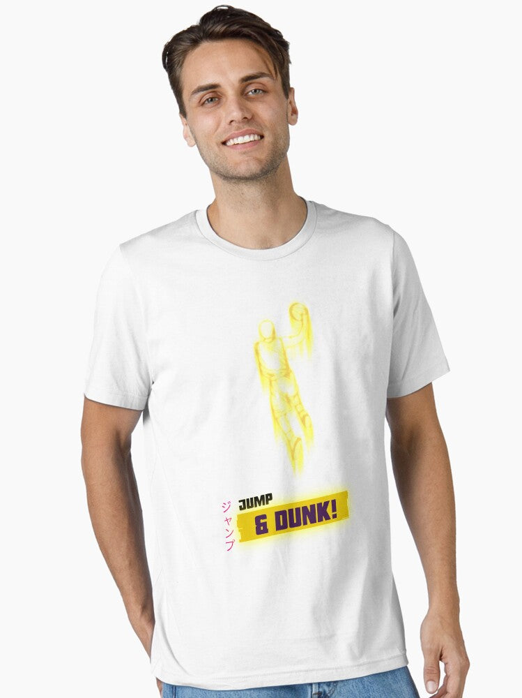 Basketball Jump & Dunk T-shirt Essential T-shirt | Premium Basketball Jersey | Fan Edition Apparel