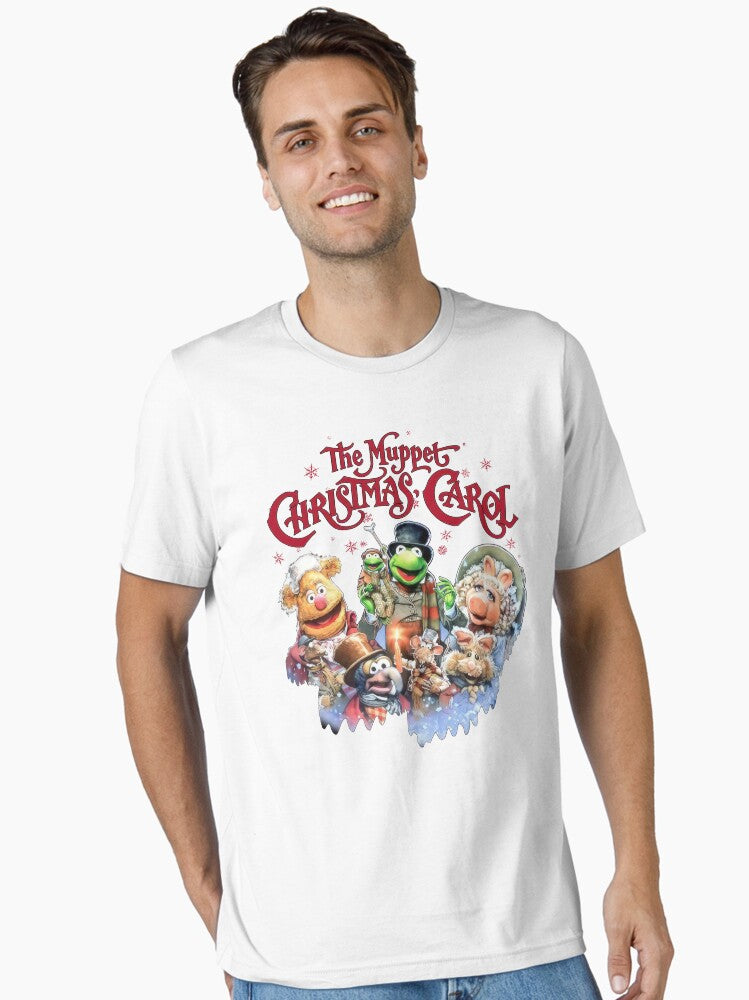 Retro 90s Muppets Christmas Carol Essential TShirt T-Shirt | Cute Festive Style | Trending Festive Apparel