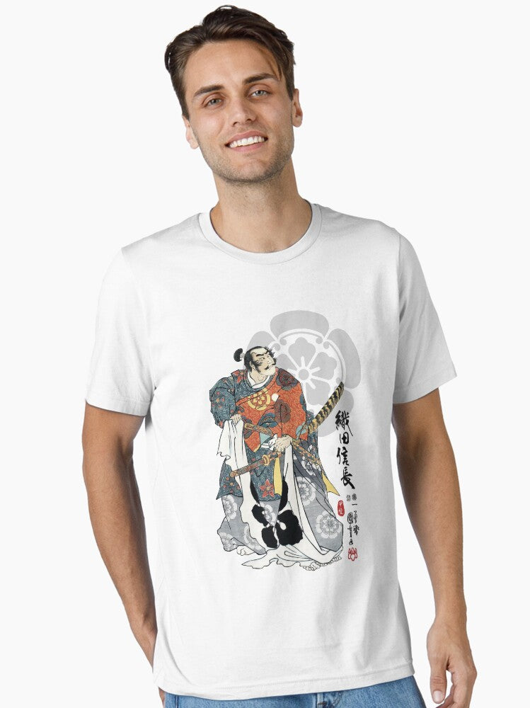 Oda Nobunaga Ukiyo-e Essential T-shirt | Trendy Graphic Tee | Casual Unisex T-shirt
