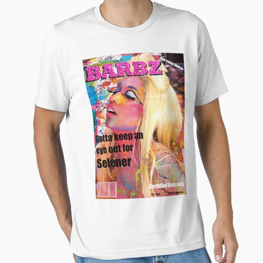 Barbz (Nicki Minaj fans) magazine graphic tee  Essential T-Shirt for Sale by Nottheoffical1