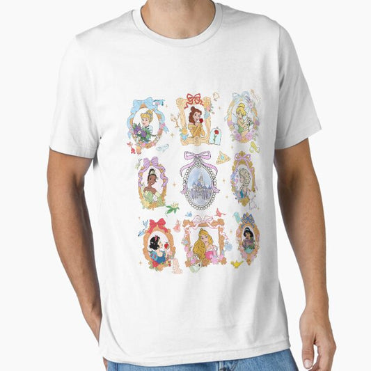 Disney Princess Coquette Bows Essential T-Shirt for Sale by AdaWilkerson