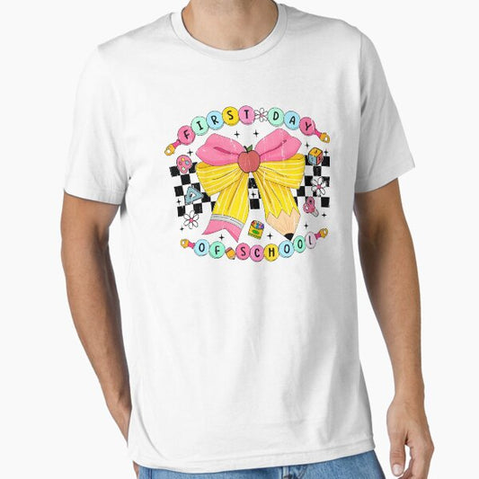 First Day Of School Essential T-Shirt for Sale by Artsyclick