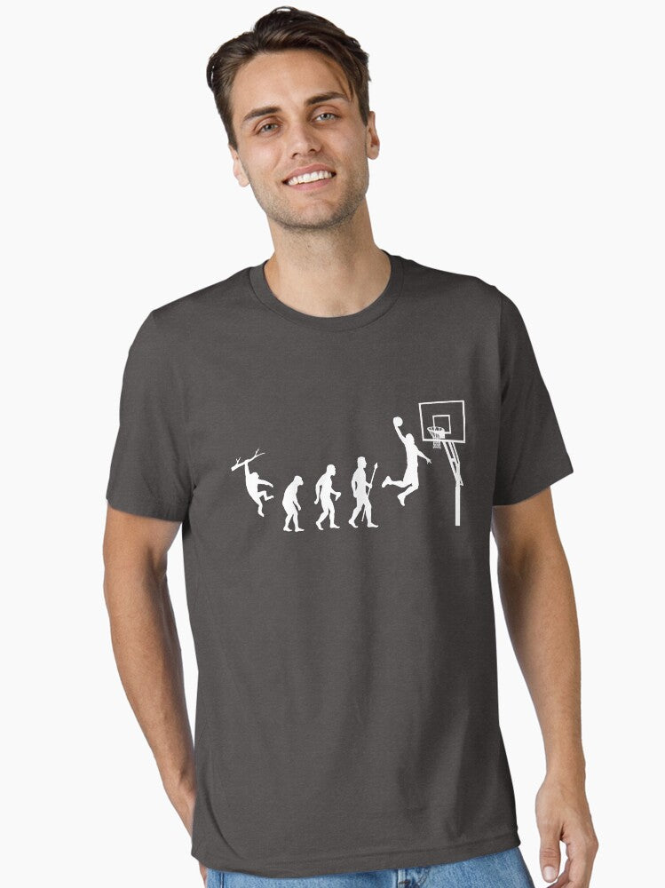 Basketball Evolution Funny T Shirt Essential T-shirt | Trendy Graphic Tee | Casual Unisex T-shirt