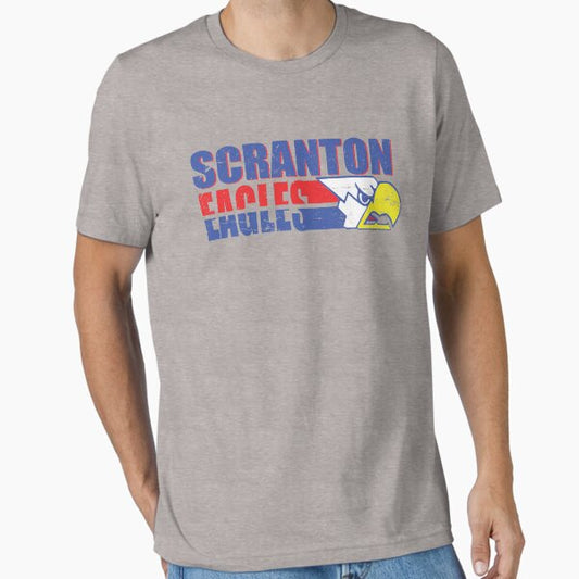 Distressed Scranton Eagles Essential T-Shirt for Sale by TeeArcade84