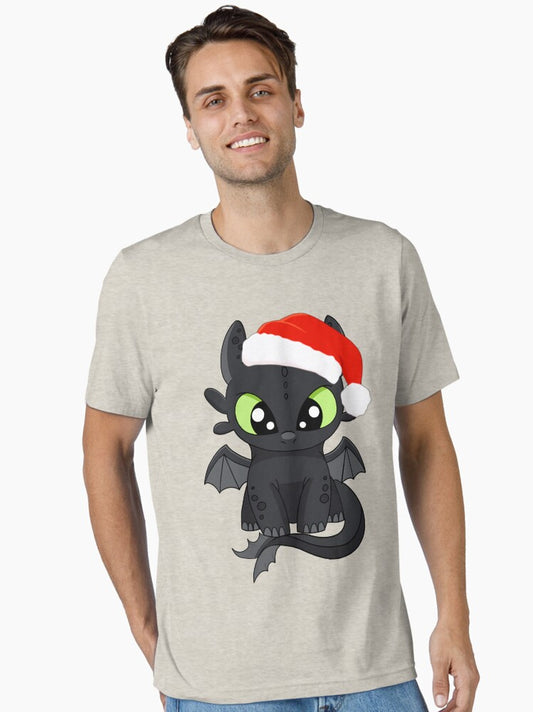 Christmas Toothless Baby Dragon Night FuryBest Gifts For Men Women Essential TShirt T-Shirt | Holiday Edition | Perfect Holiday Gift