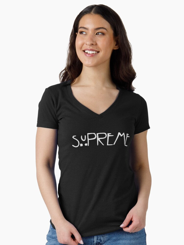 Supreme Fitted V-Neck T-Shirt T-Shirt | Exclusive Edition | High Demand Item