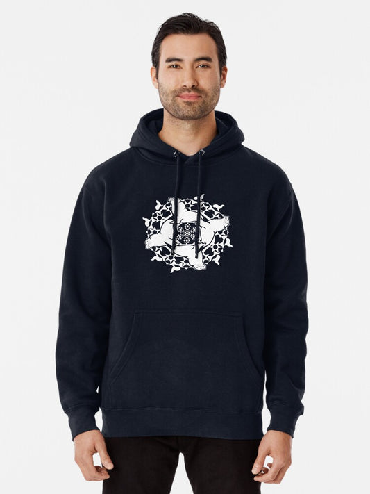 Steller Sea Lion ZOOFLAKE Pullover Hoodie