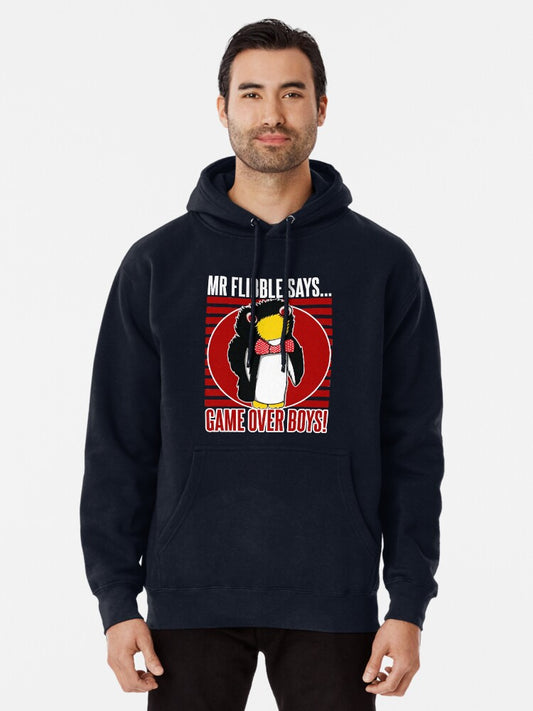 Mr Flibble Says... Game Over Boys Pullover Hoodie