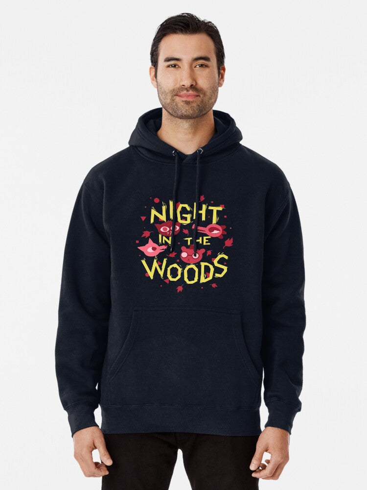 Night in the Woods - all characters night version Pullover Hoodie