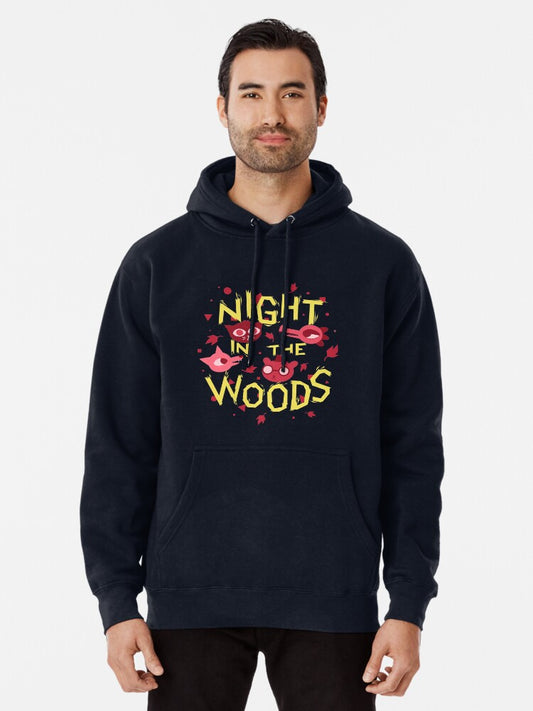 Night in the Woods - all characters night version Pullover Hoodie