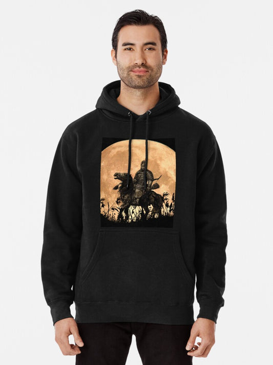 mongolian warriors Pullover Hoodie