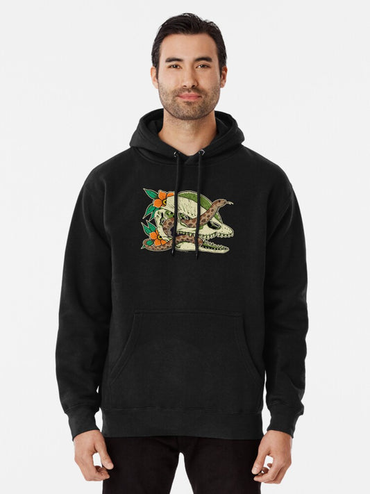 Hognose Dilophosaurus Pullover Hoodie