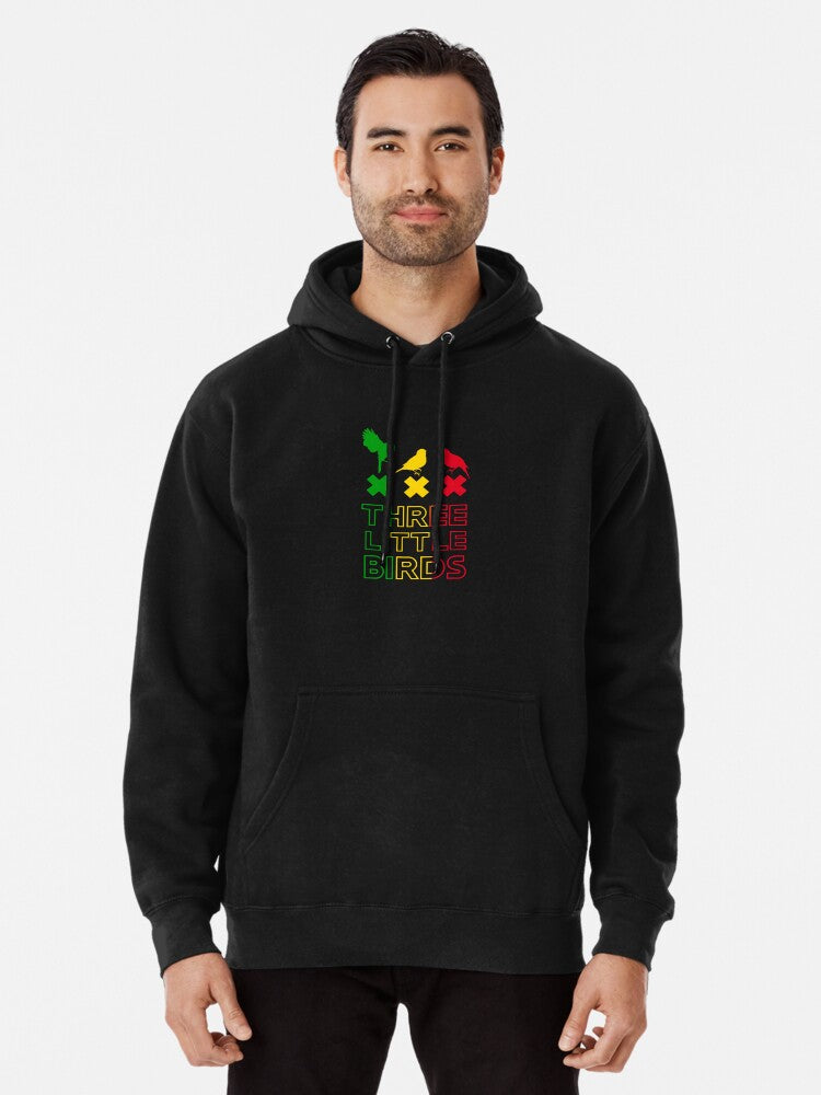 Three Little Birds Reggae Pullover Hoodie