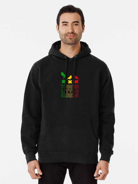 Three Little Birds Reggae Pullover Hoodie