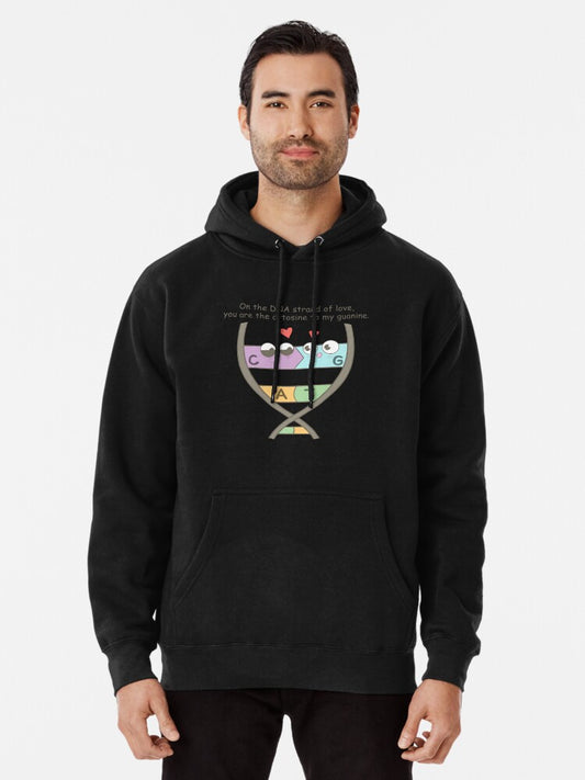 DNA Strand of Love Pullover Hoodie