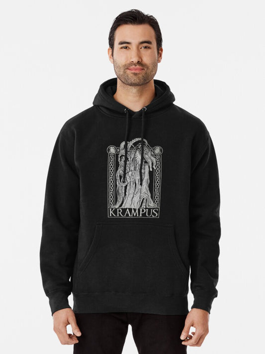 Krampus - Old Christmas Naughty Folklore Pullover Hoodie